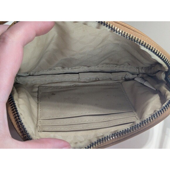 4/$12 Colorful Striped Zip Around Wristlet - Picture 3 of 4